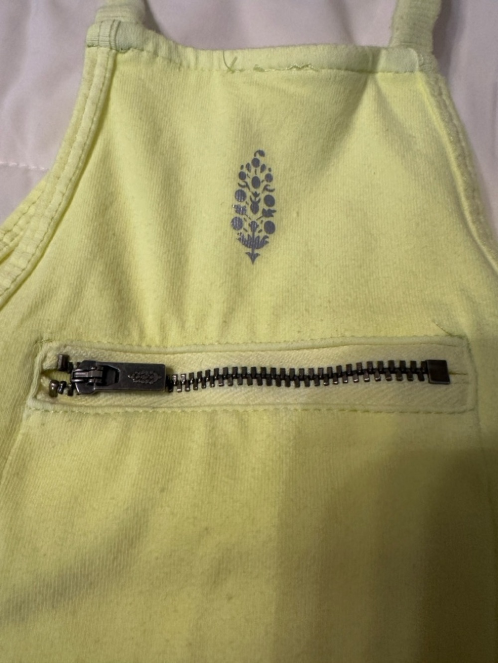 FP Movement Hot Shot Romper - Size L Lemon Yellow Tank Dress - Picture 7 of 11